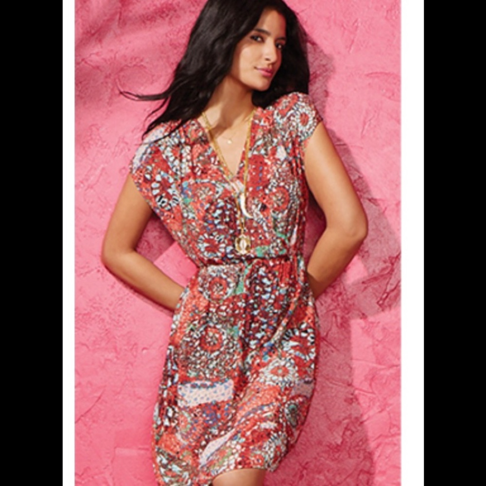 CaBi Boho Midi Dress Medium